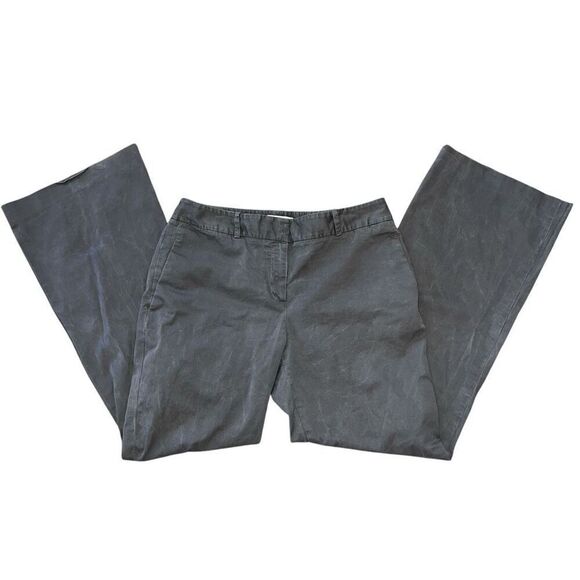 ANN TAYLOR LOFT Grey Slacks Size 10 - Picture 1 of 9